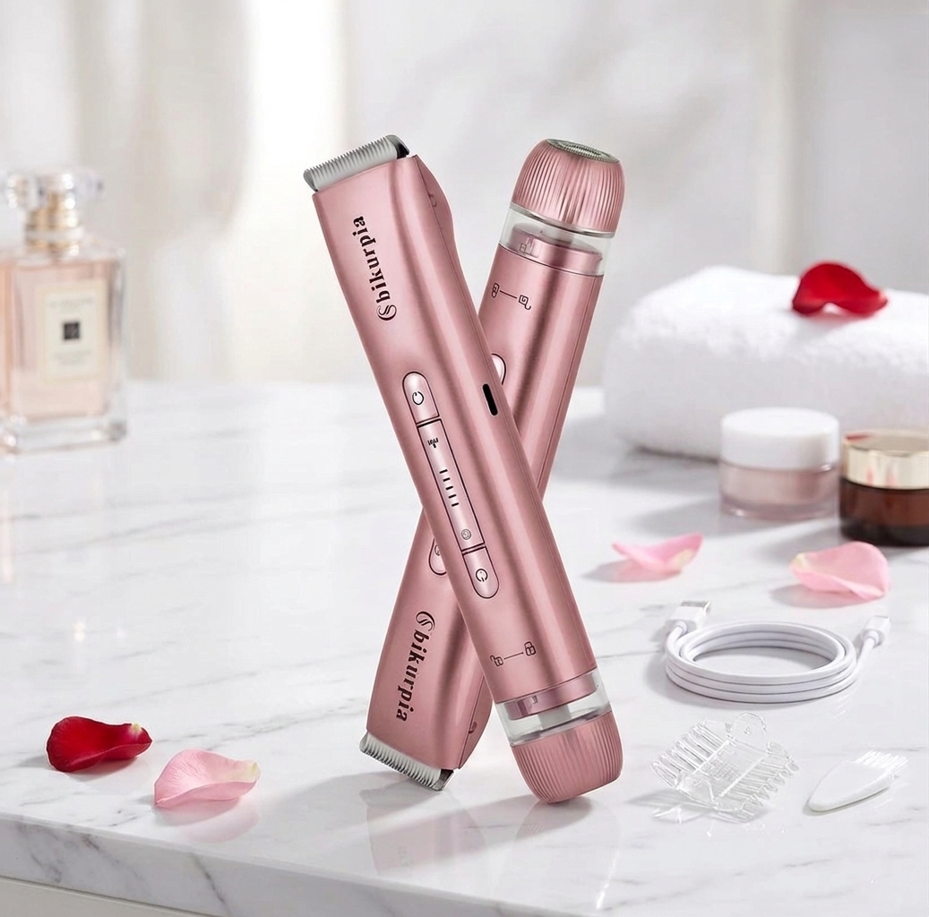 No More Razor Bumps or Irritation – 2-in-1 Bikini Trimmer